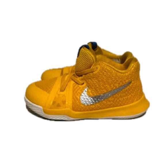Nike Kyrie Irving 3 III Mac and Cheese Toddler Kids Size 8 Shoes - Picture 3 of 7